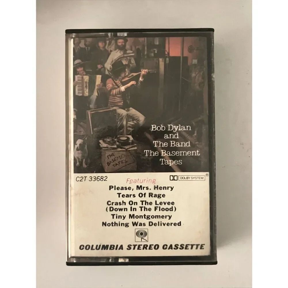 Bob Dylan and The Band- The Basement Tapes 1975 Cassette Tape